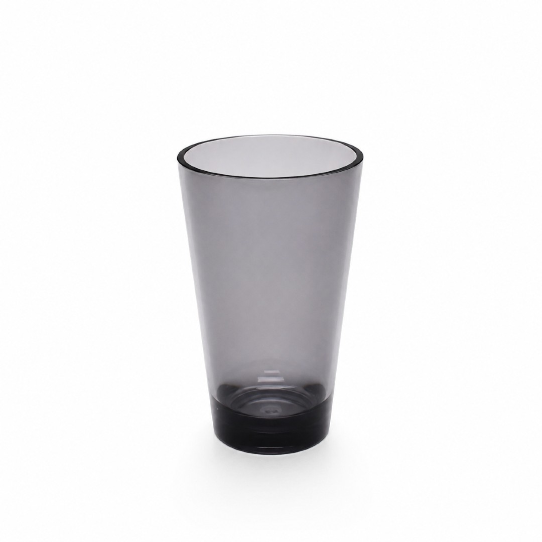Vaso highball de acrílico Kasablanka™ 620 mL color gris humo