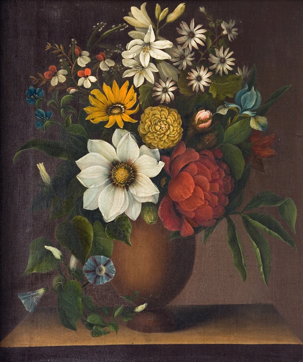 Vase Med Blomster 1752  1807