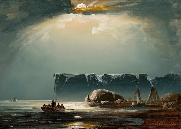 Fra Nordkapp From the North Cape 1853