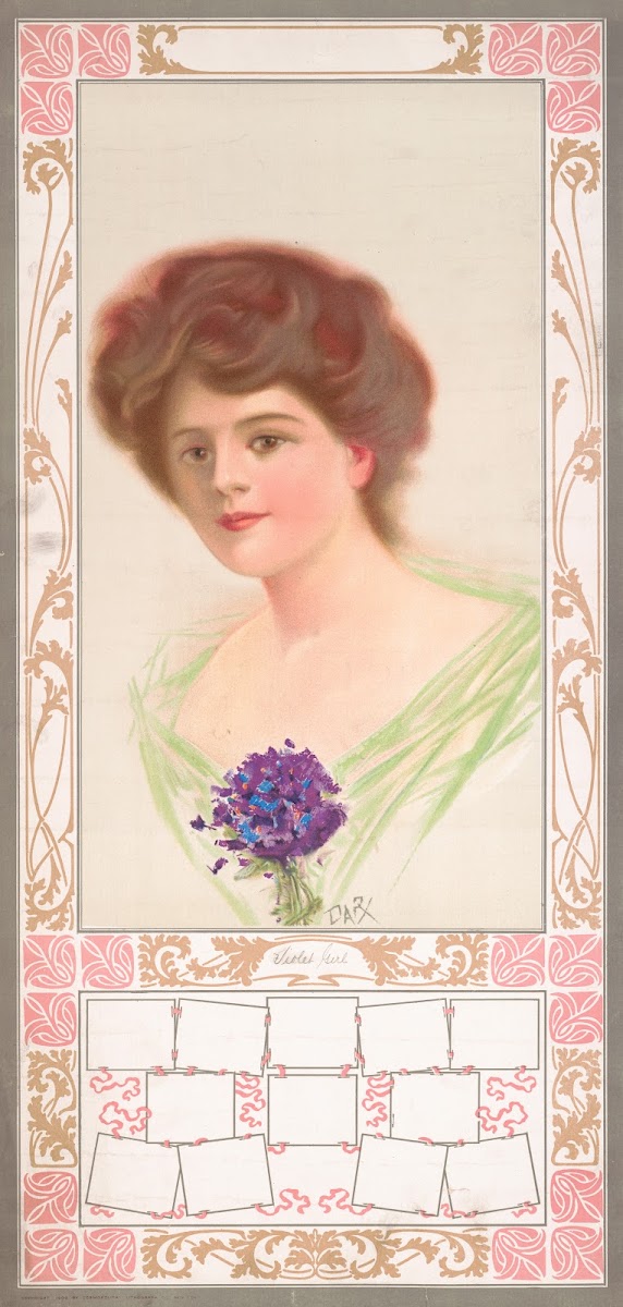 Violet Girl 1909