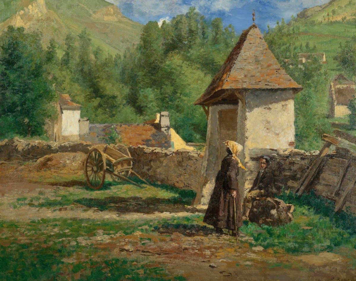 A Gèdres Basses Pyrénnées circa 1878