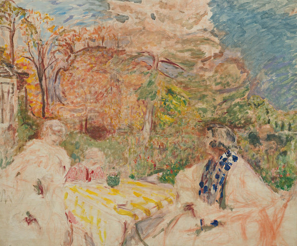 Femmes Et Enfant Au Clos Cézanne 1925