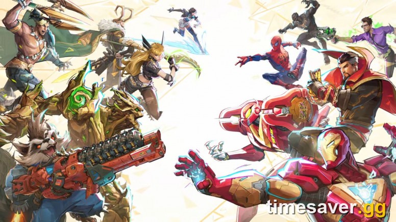 Marvel Rivals full hero roster splash art — the 54th hero joins in Season 10