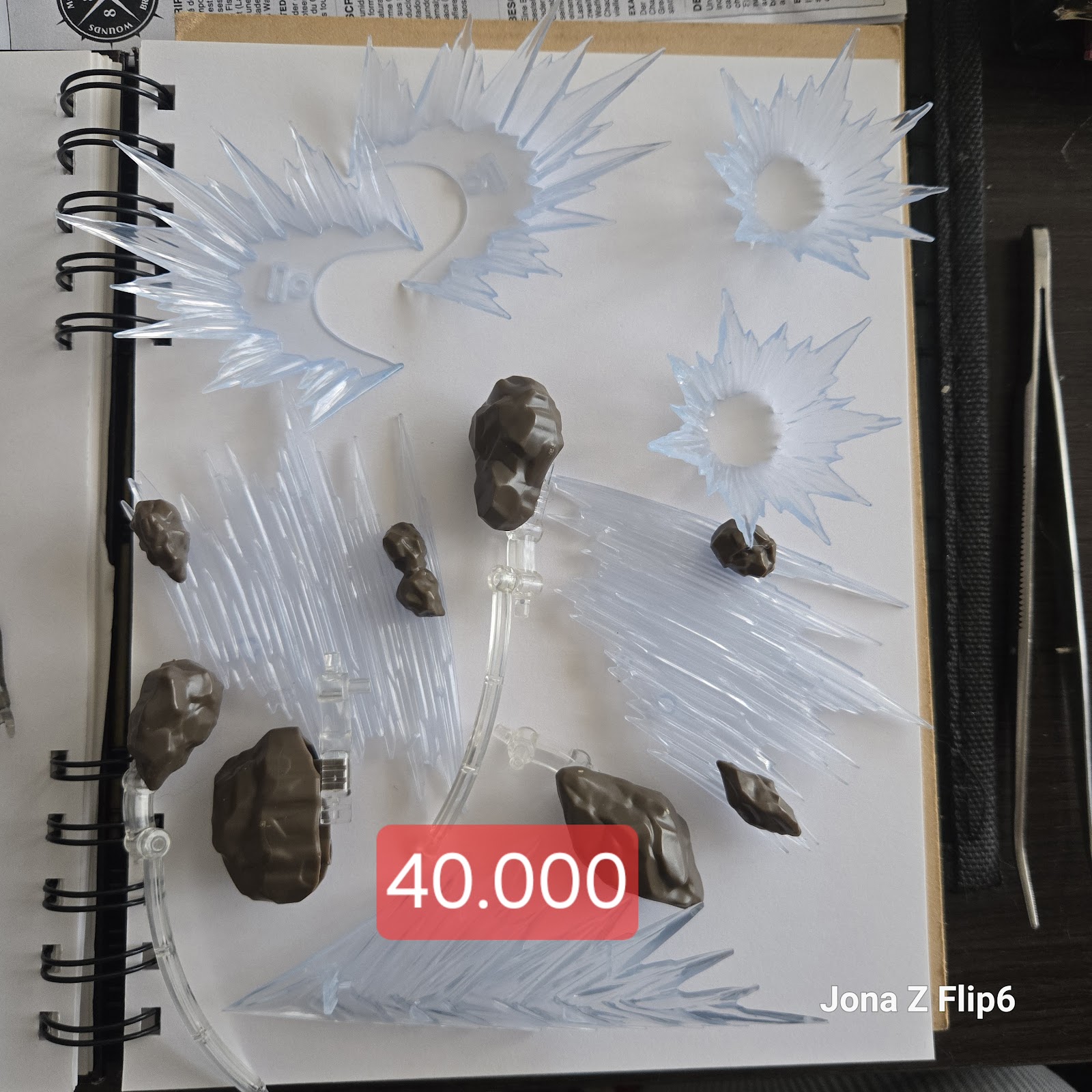 efecto viento y rocas