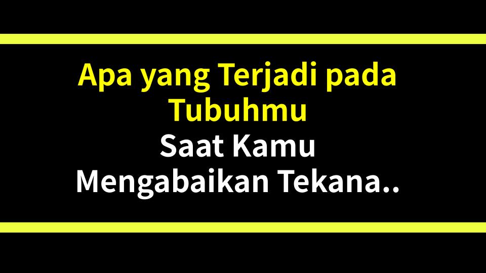 Apa yang Terjadi pada Tubuhmu Saat Kamu Mengabaikan Tekanan Darah Tinggi?