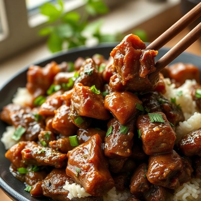 Savory Slow Cooker Mongolian Beef for Effortless Family Meals: Quick, Flavorful Dinner finished