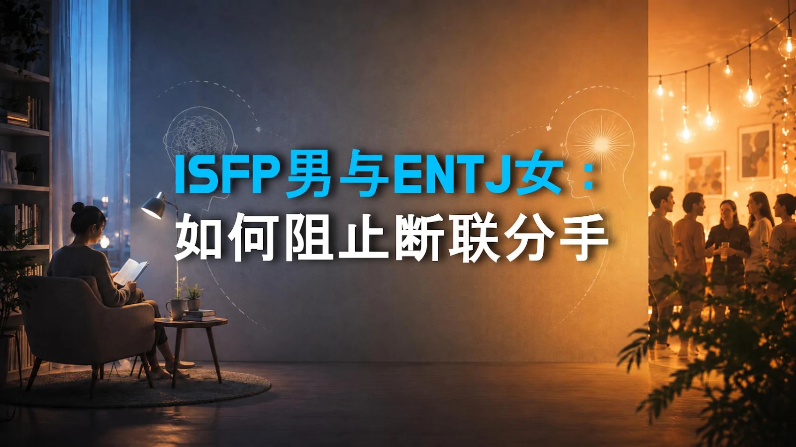 ISFP男与ENTJ女：如何阻止断联分手