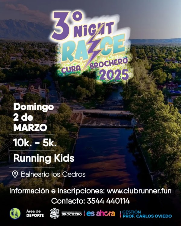 3º NIGHT RACE CURA BROCHERO