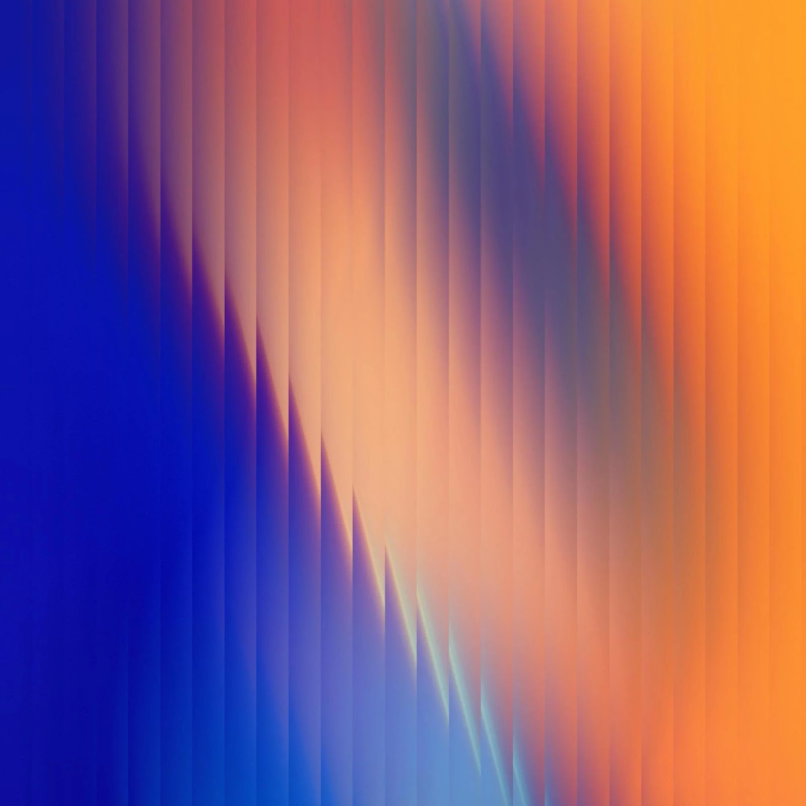 Download Abstract Blue And Orange Streaks 2K iPhone