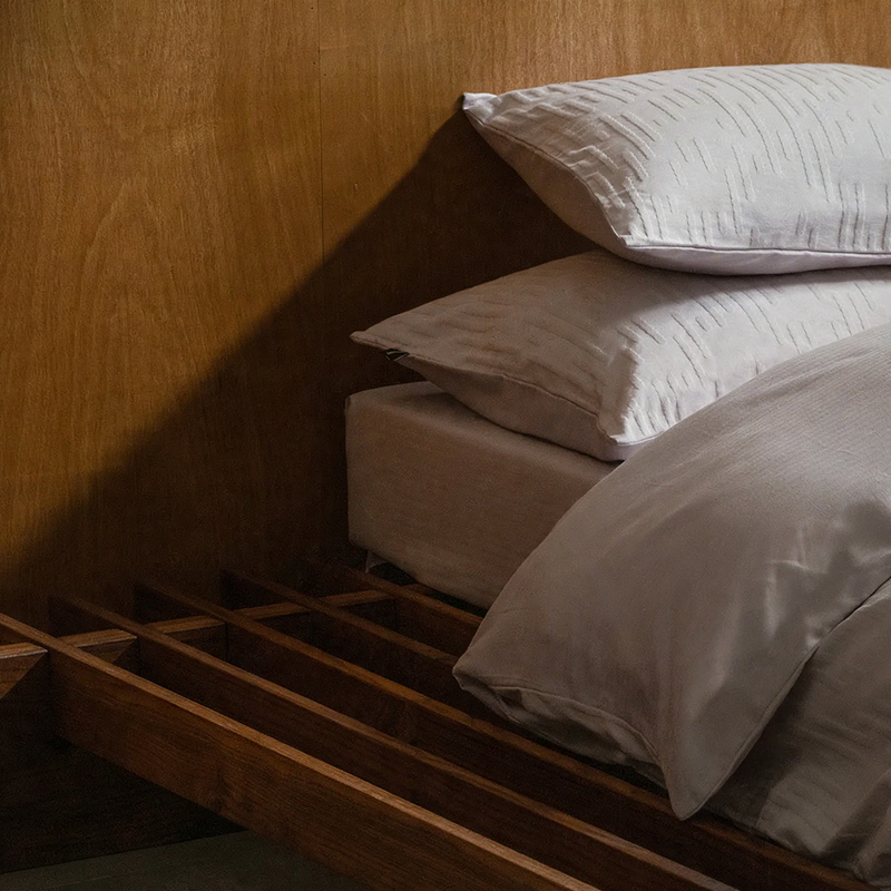 Cotton Bedding Set, Jacquard Weave, 4-Piece