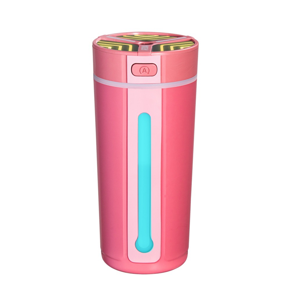 Car diffuser with LED light, model LA-0640
