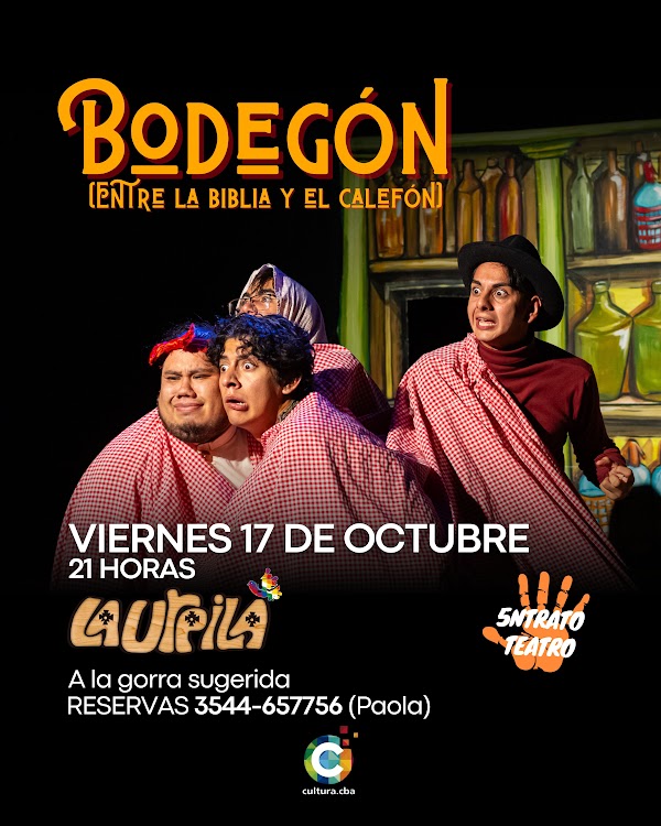 Bodegón, entre la biblia y el calefón