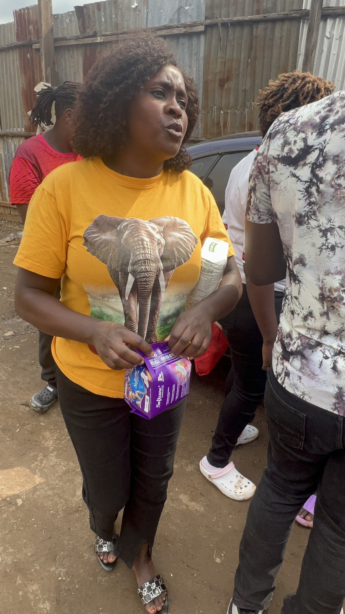 Pads Campaign at Kabiro Primary