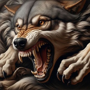 Wolf Face Picture