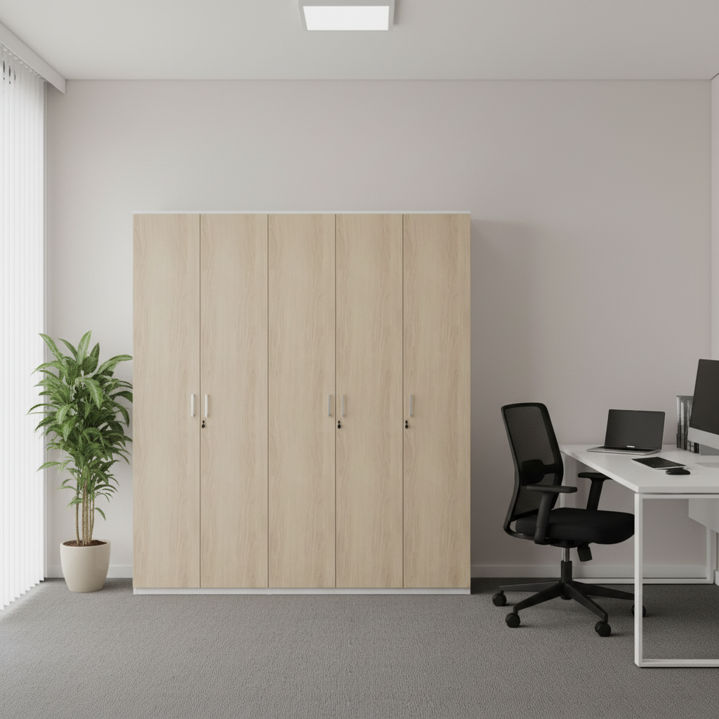 RADAR Color Full Height Five-Door Storage (File) Cabinet