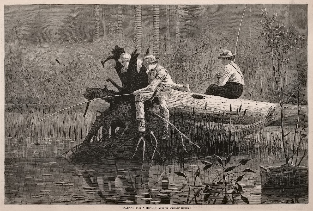 Waiting for a Bite 1874