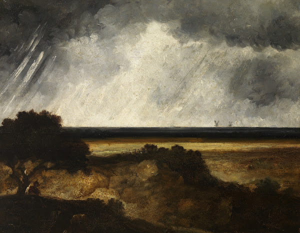 Landschap met overtrekkende bui 1820