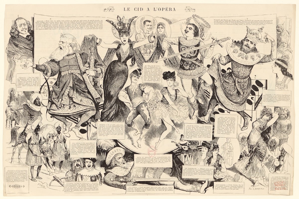 Le Cid à lOpéra 1885