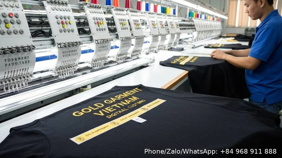 Digital Print Clothing - Gold Garment Vietnam