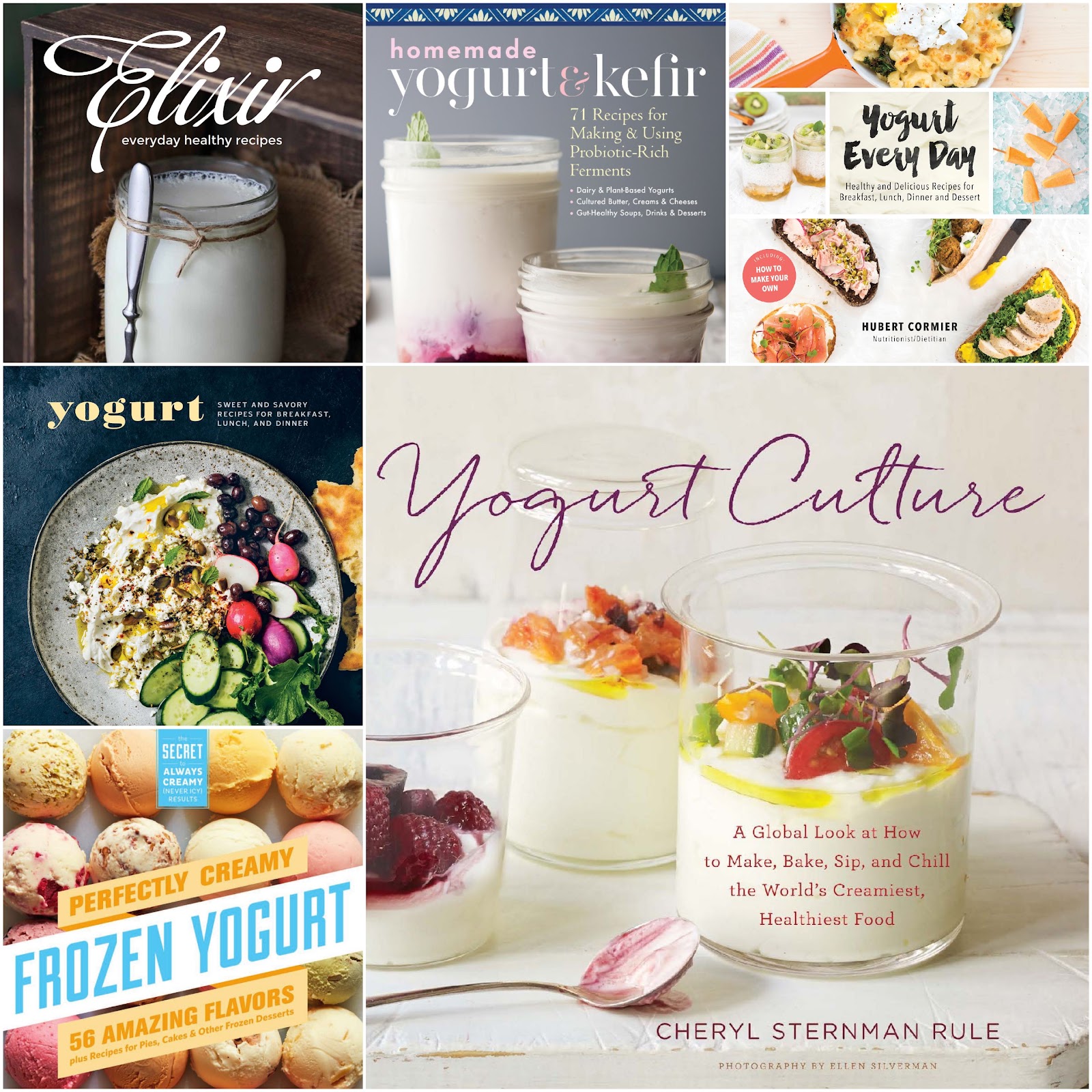 Combo 6 Quyển Ebook Nấu Ăn, Làm Bánh, Làm Kem Với Yogurt *