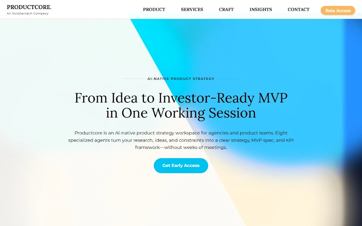 Captura de PRODUCTCORE