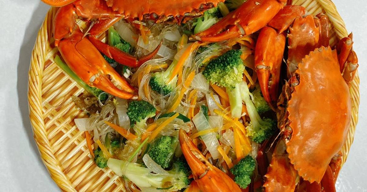 Miến xào cua