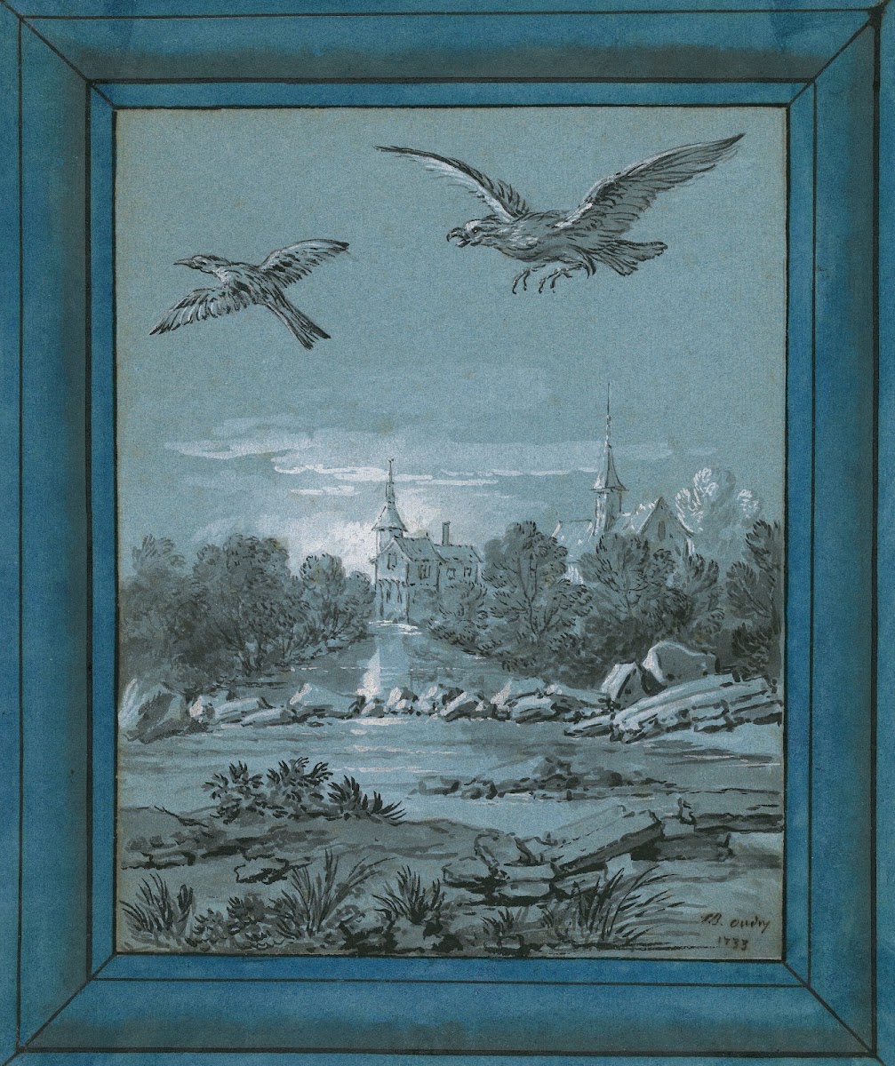 The Eagle and the Magpie 1733