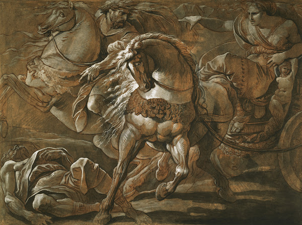 Tullia about to Ride over the Body of Her Father in Her Chariot 17701775