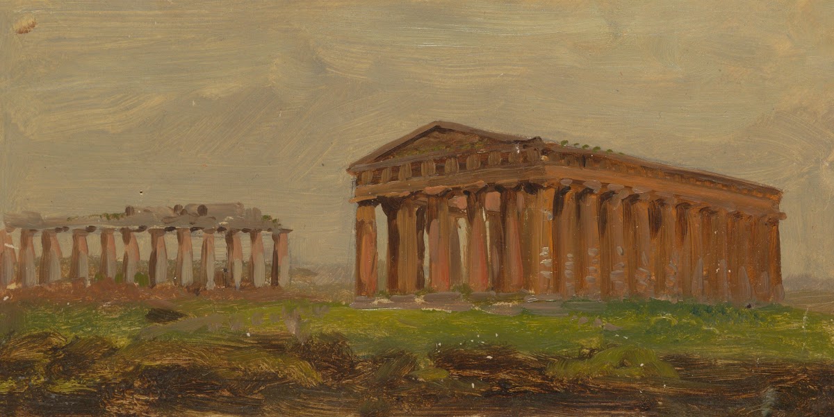 Paestum Temple of Neptune 1868