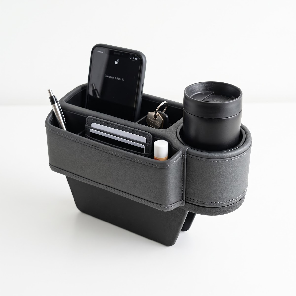 Best Car Seat Gap Organizers for Small Items (2026) - BEST COMPACT — PRODUCT SHOT