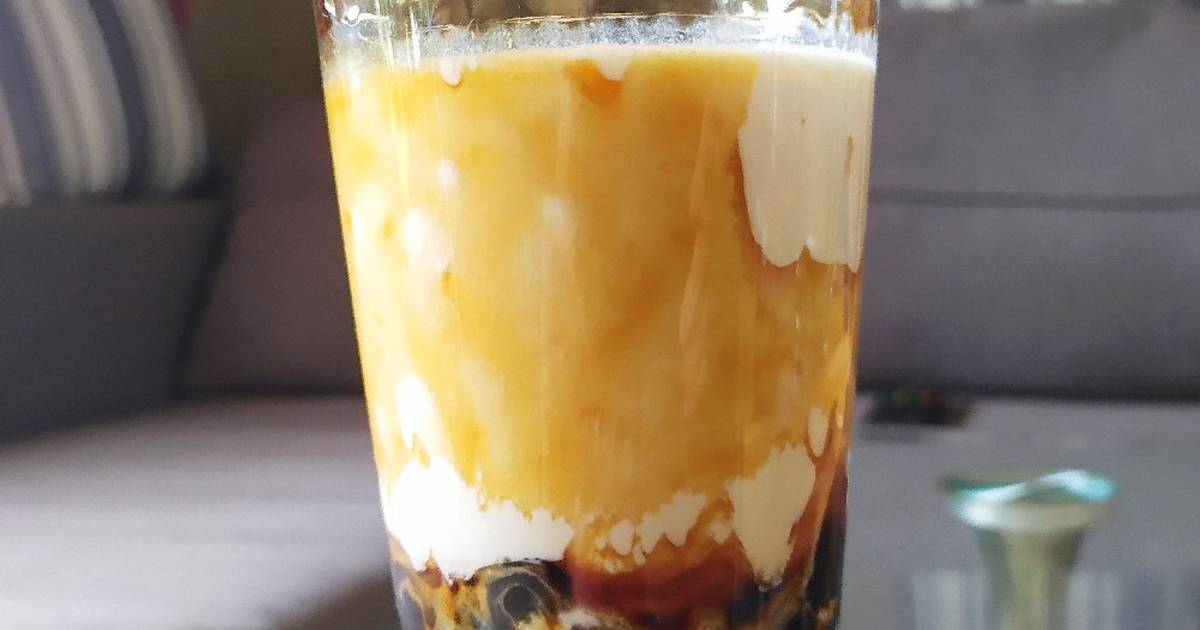 Sữa tươi trân châu đường đen 🥛