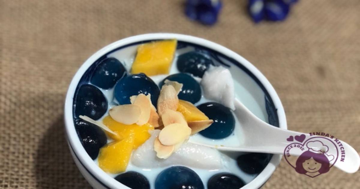 Chè thạch hoa đậu biếc