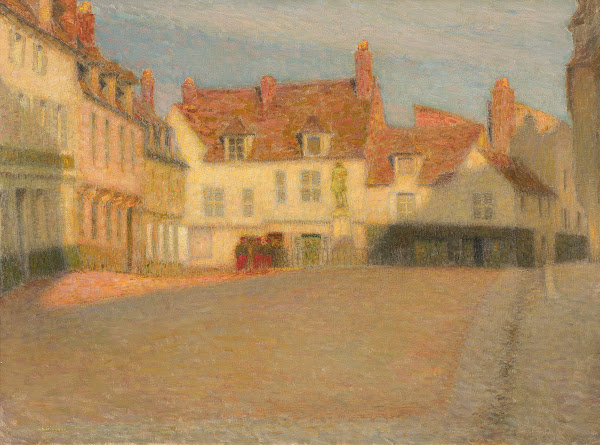 Petite place au soleil couchan 1901