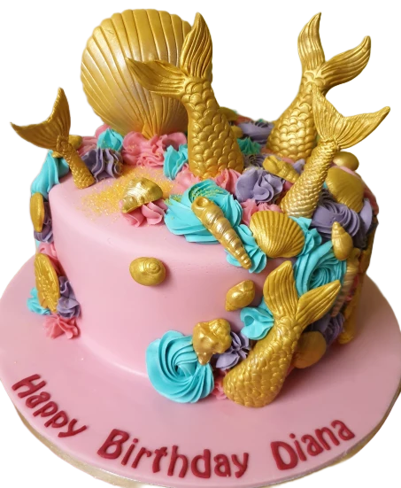 Mermaid Birthday Cake CB-NC170