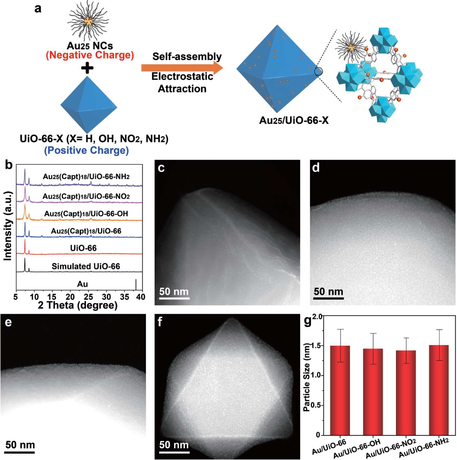 Redox-Mediated Stabilization of Ultrasmall Au25 Nanoclusters in Amine-Functionalized MOF for Robust Photocatalytic Antibacterial Applications