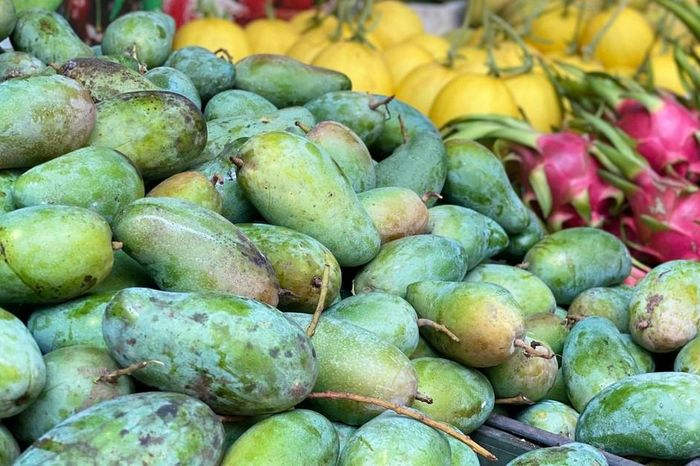 Một loại xoài Việt đang bán đầy chợ giá chỉ hơn chục nghìn đồng/kg, tiểu thương tiêu thụ hàng tạ mỗi ngày ai nhìn cũng muốn mua - Chuyên trang Gia Đình &amp; Xã Hội - Báo Sức khỏe &amp; Đời sống