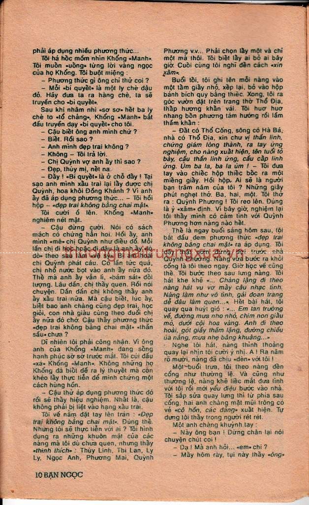 Tập san thơ văn : Bạn ngọc (số 7 - 1992) - Trang 8