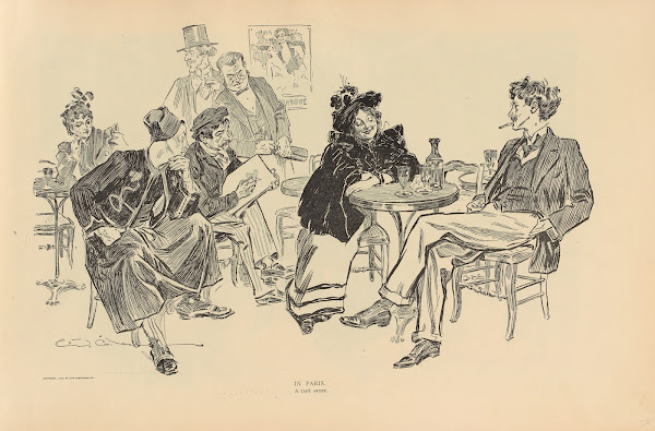 In paris A café artist 1893 1900