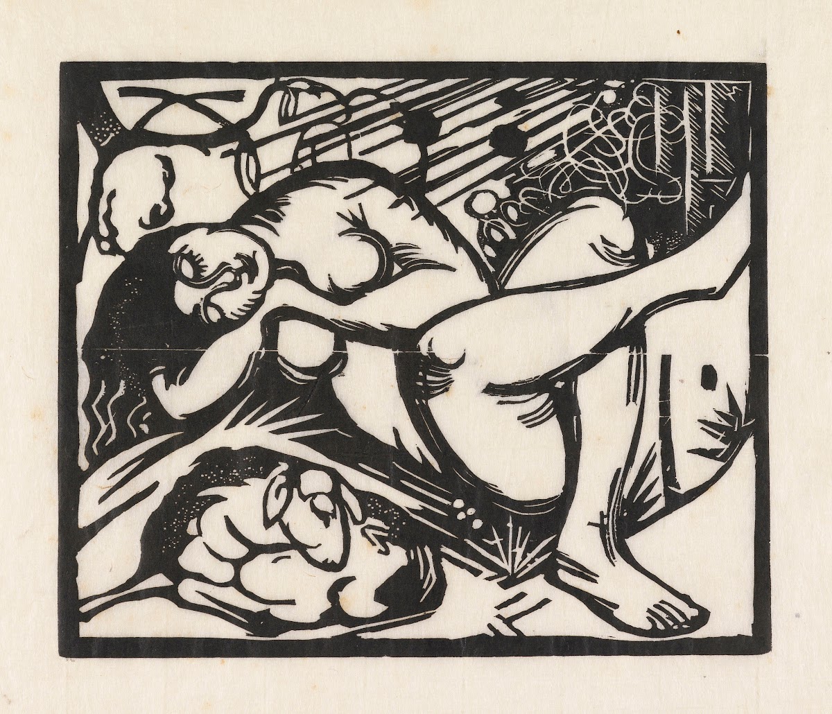 Schlafende Hirtin 1912