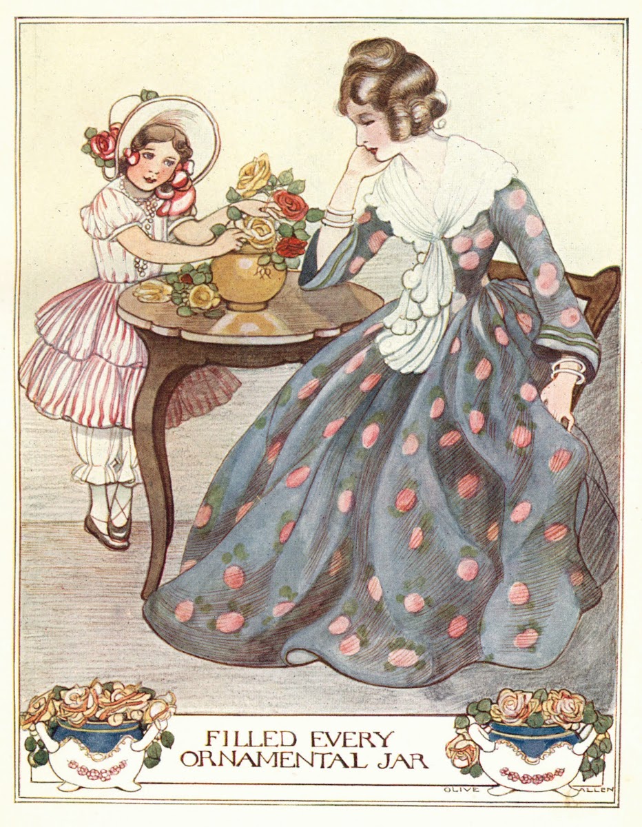 Filled every ornamental jar 1909