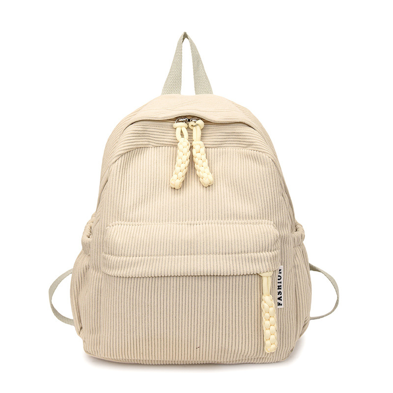 Large PU Backpack, lightweight, solid color