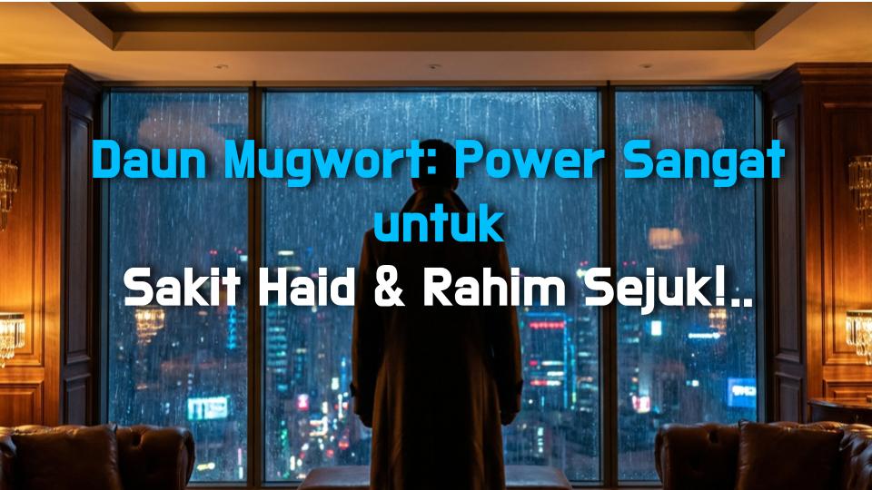 Daun Mugwort: Power Sangat untuk Sakit Haid & Rahim Sejuk! (Korang Mesti Tak Tahu)