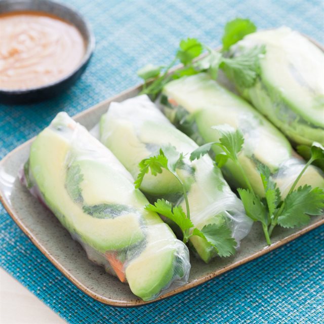 Bánh Tráng Cuốn Bơ
