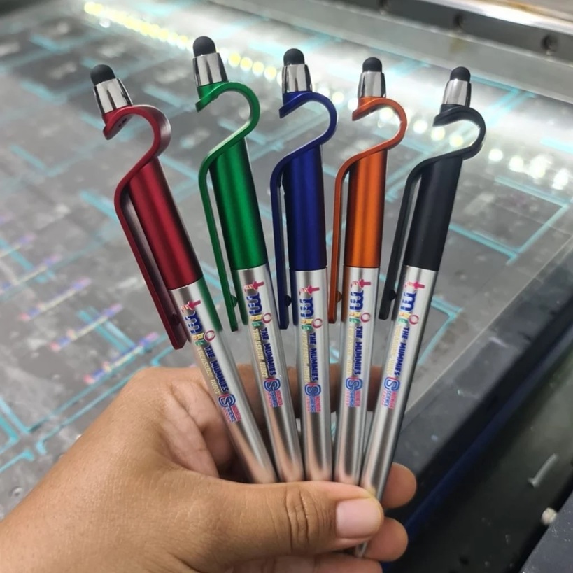 pulpen stylus 3in1/pulpen costum/pulpen souvenir — foto 2