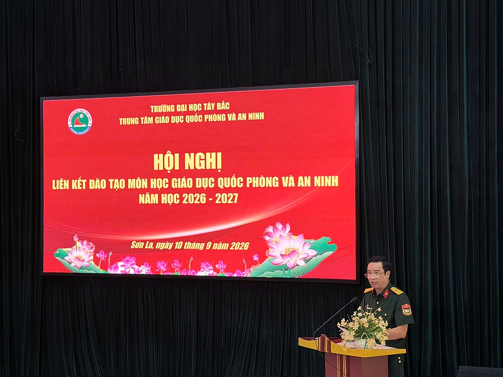 Hội nghị liên kết đào tạo môn học Giáo dục Quốc phòng và An ninh năm học 2026-2027