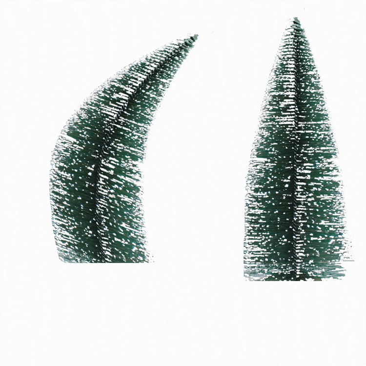 Mini Christmas tree with pine needle look