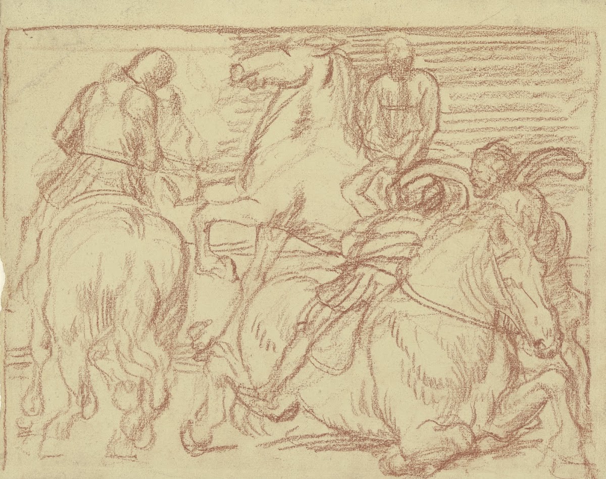 Horses bustling ca 1906