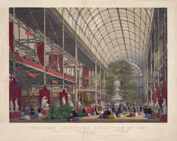 The great industrial exhibition of 1851 The transept 1852