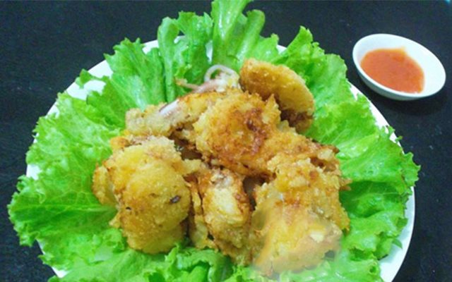 Mực Chiên Bơ