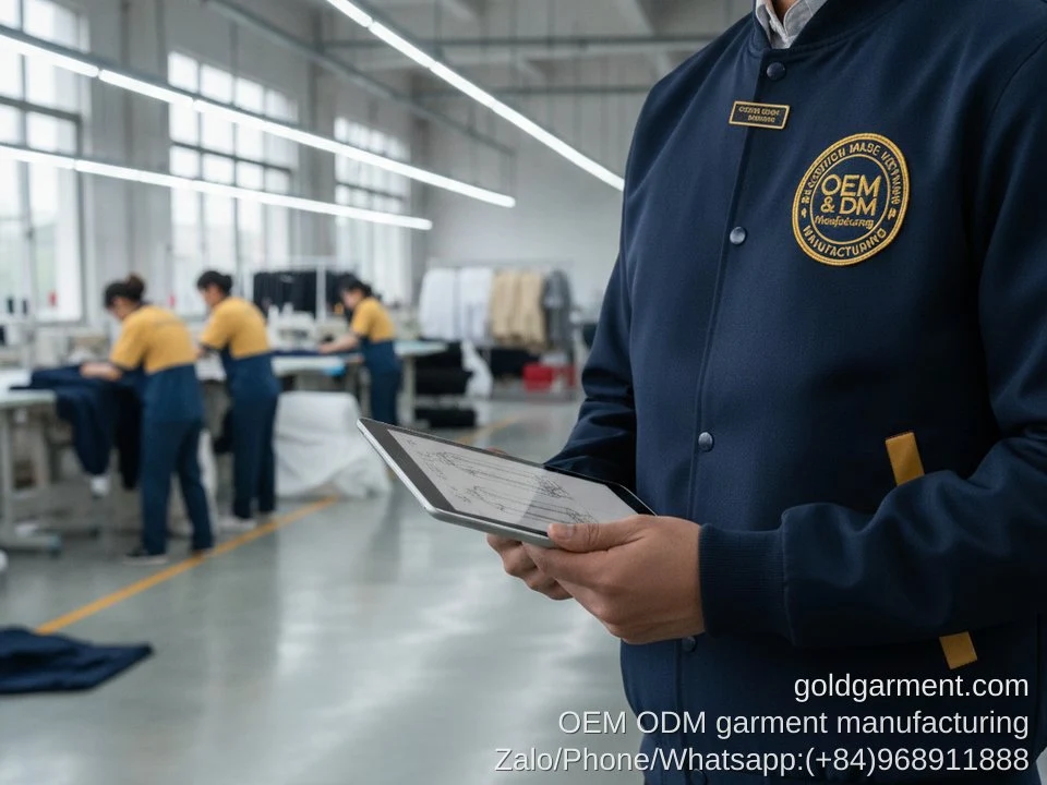 OEM vs ODM Garment Manufacturing: Which Model is Right for Your Brand? - Gold Garment Vietnam